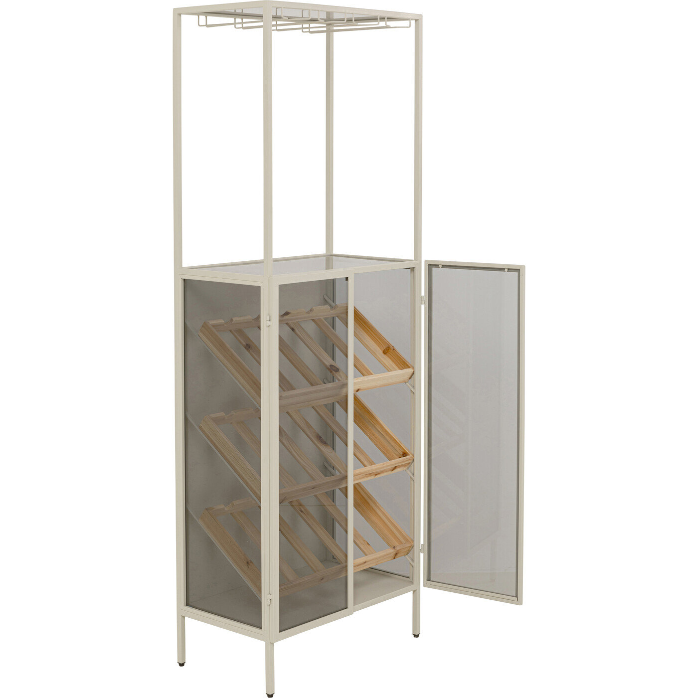 Винная полка Lisboa Bar White 60x170cm от KARE Design