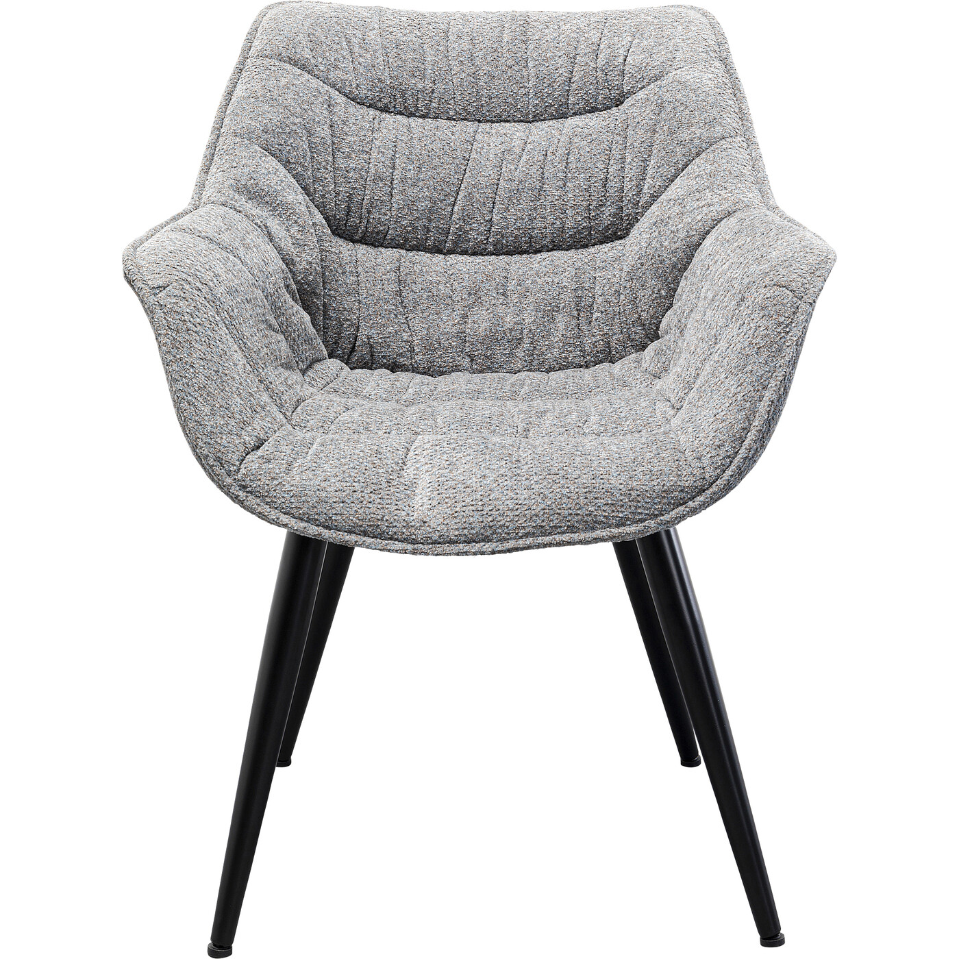 Стул с подлокотниками Thelma Melange Grey от KARE Design