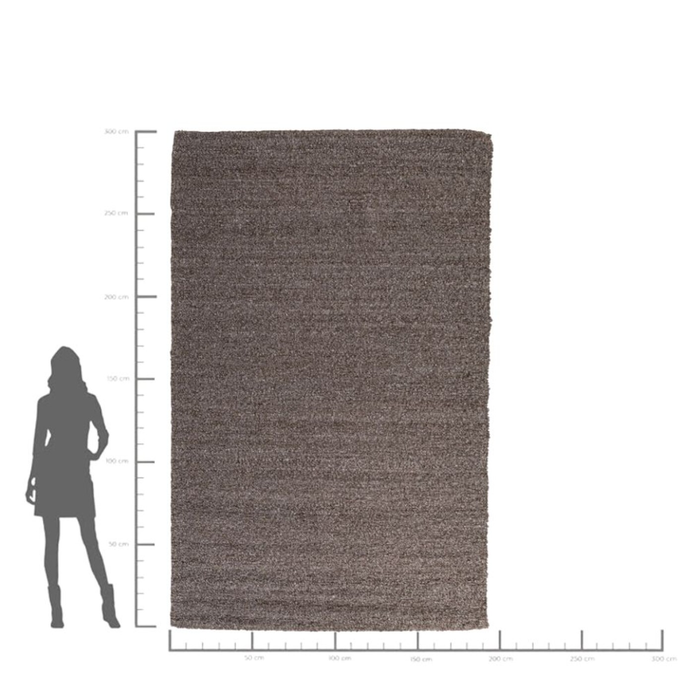 Ковер Boucara Grey/Brown 200x300cm от KARE Design