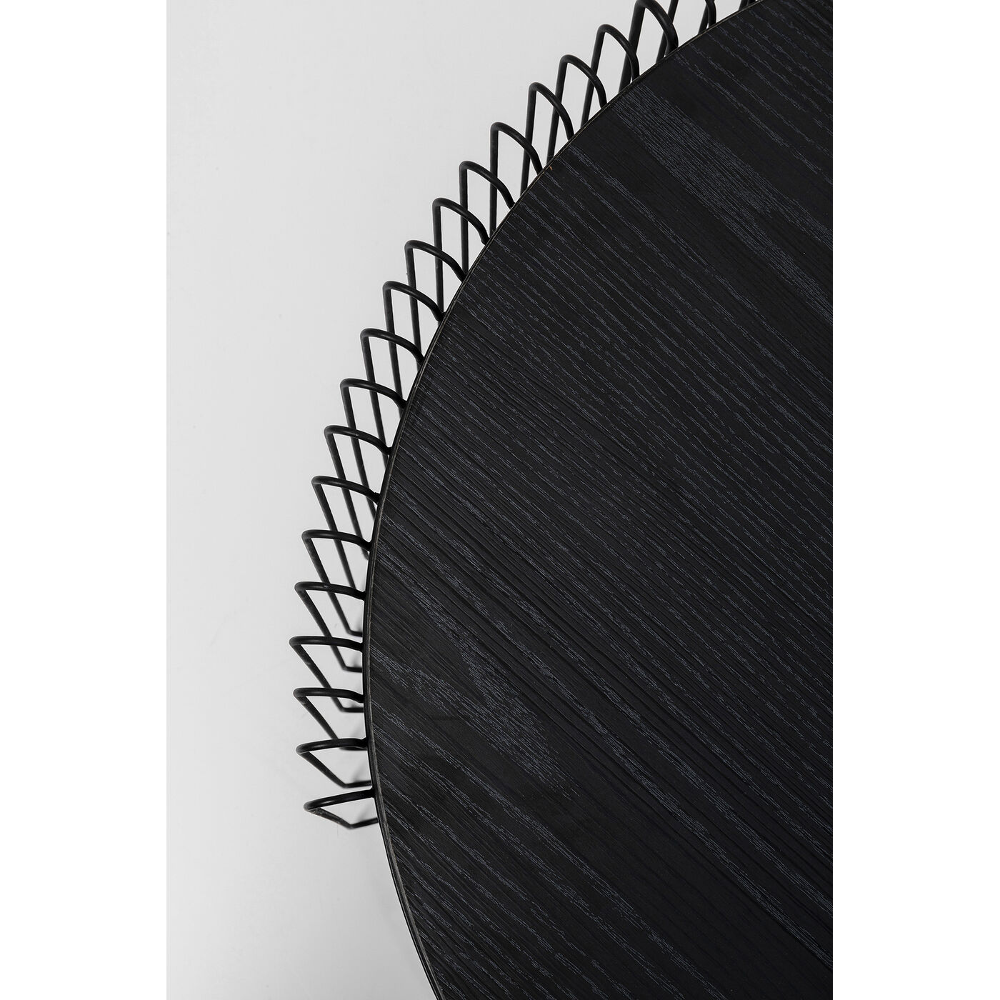 Стол кофейный Wire Double Black Wood (2 шт) от KARE Design