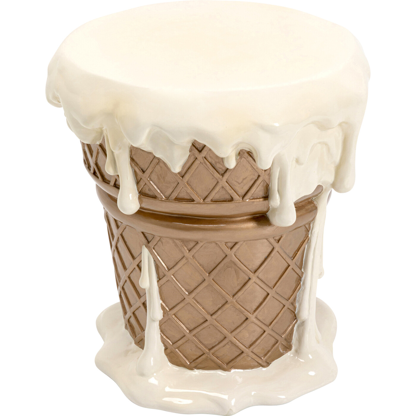 Пуф Ice Cream Vanilla Ø37cm от KARE Design
