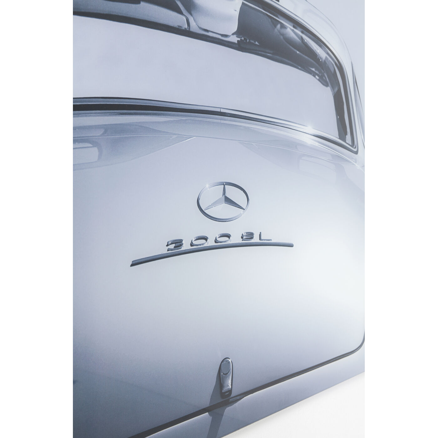 Картина стеклянная Oldtimer Back «Мерседес-Бенц 300 SL Gullwing» 120x80 см от KARE Design