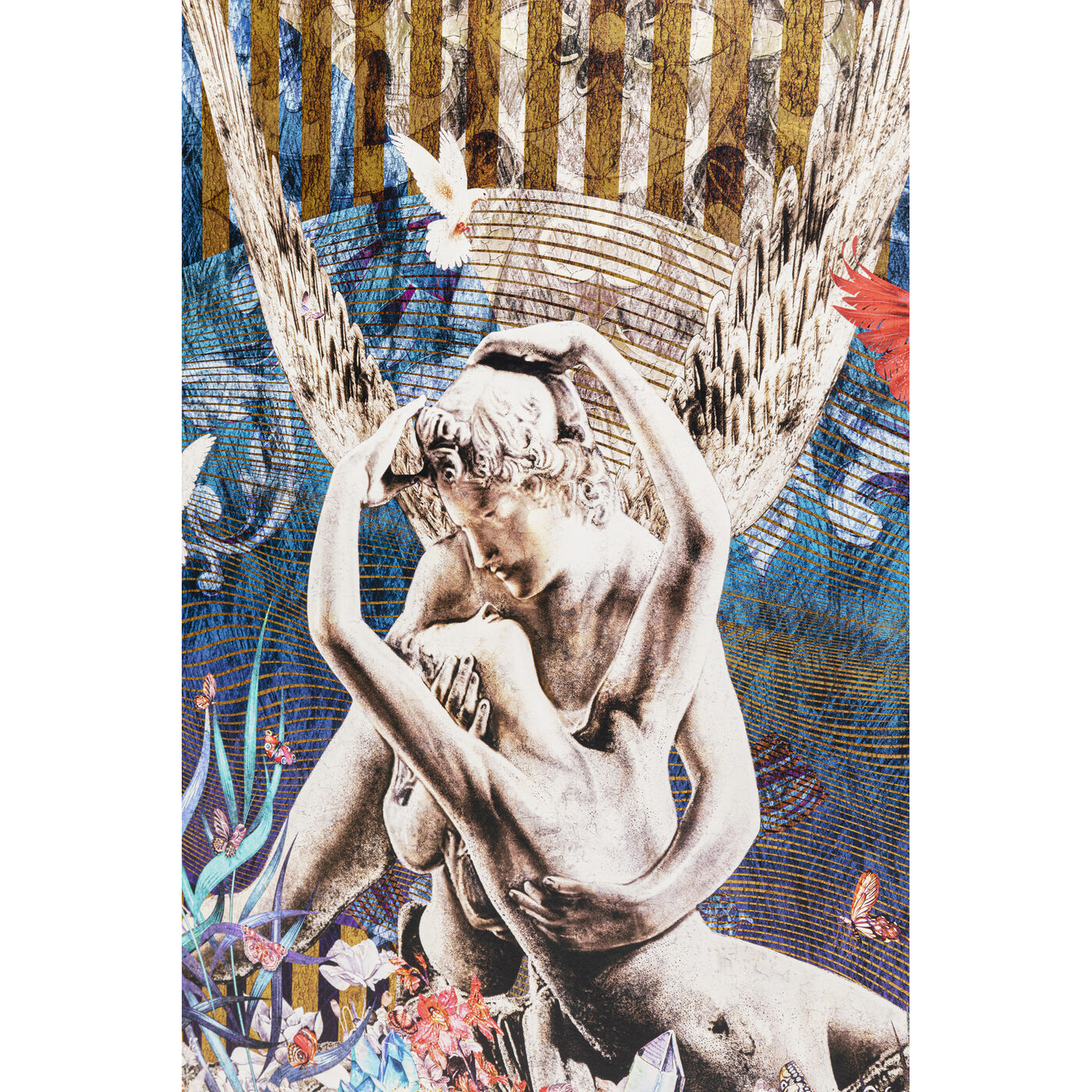 Картина в раме Lovers «Влюблённые» 180x106 см от KARE Design