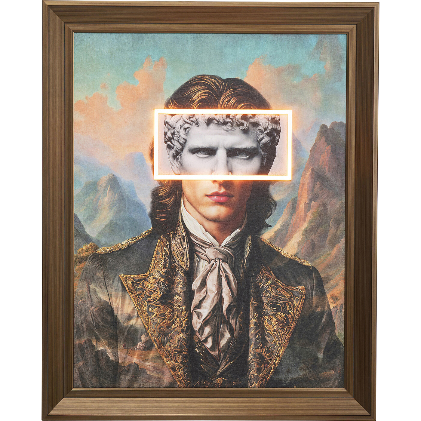 Картина LED Art Gentleman «Джентльмен» 80x100 см от KARE Design