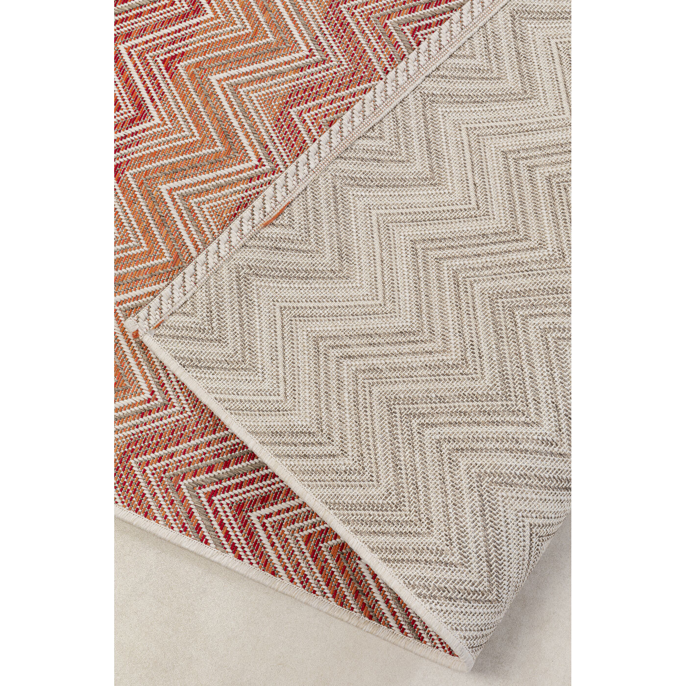 Ковер уличный Zigzag Red 230x330 см от KARE Design