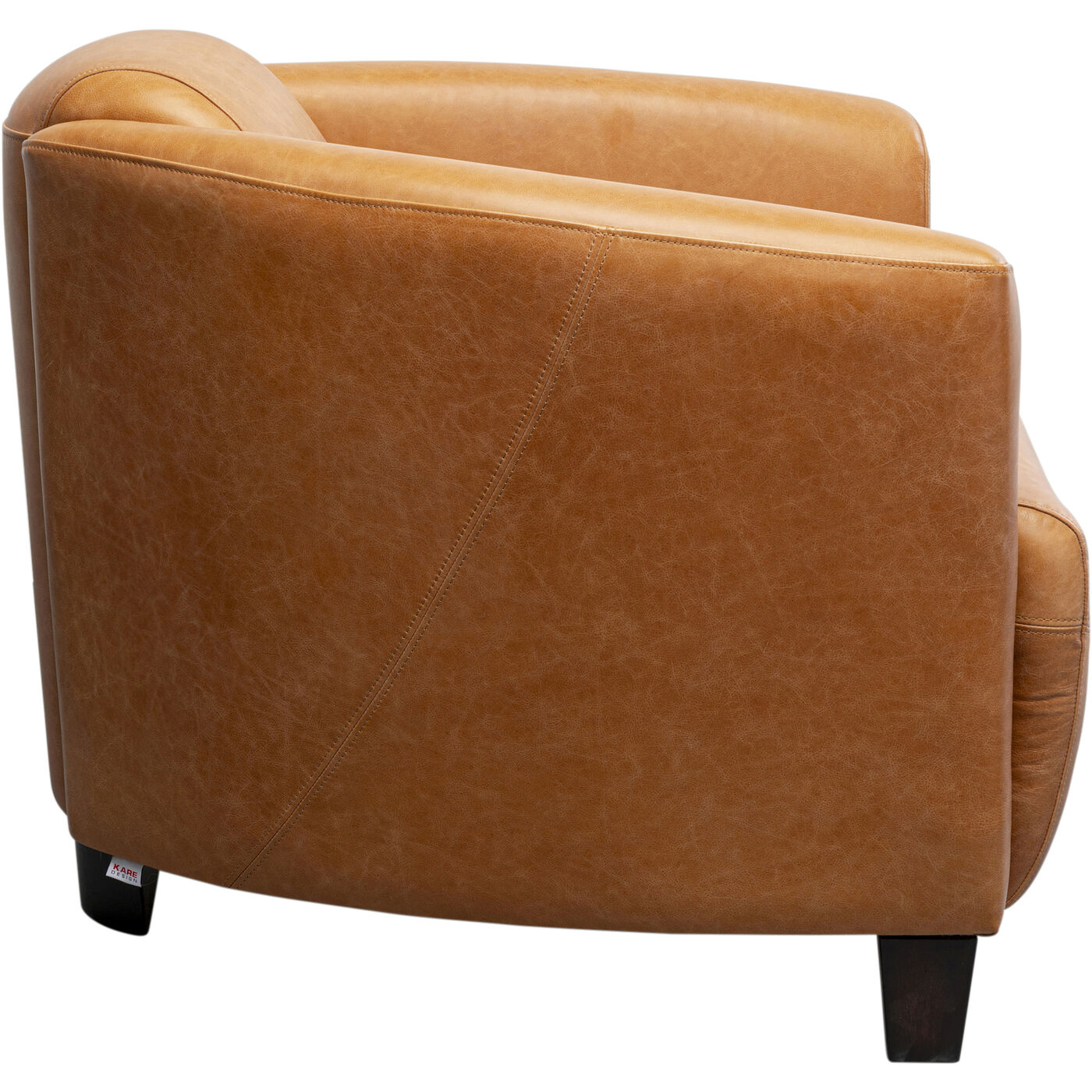 Кресло Cigar Lounge Light Brown от KARE Design
