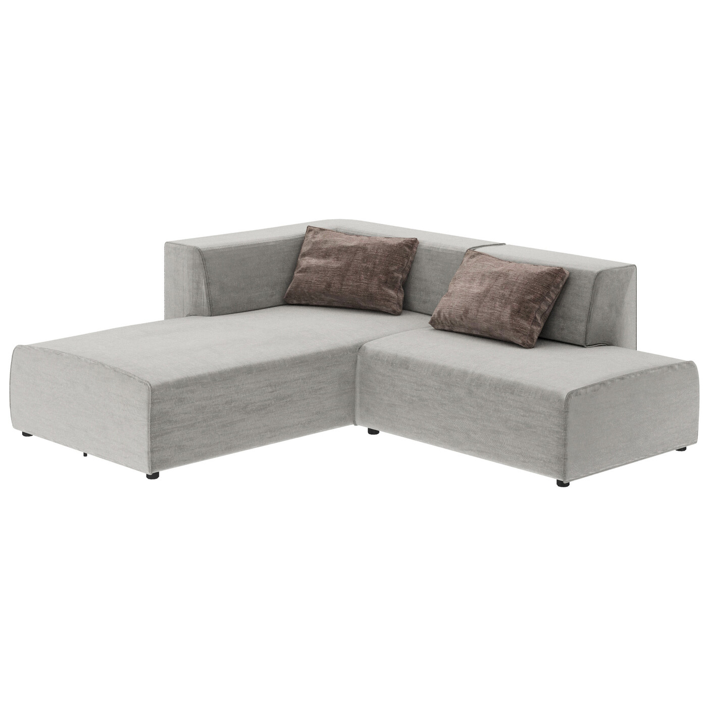 Угловой диван Infinity Boston Grey 237 см от KARE Design