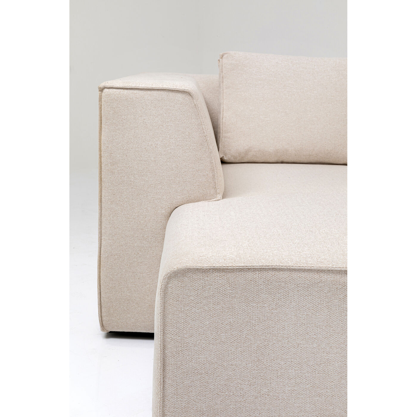 Диван угловой левосторонний Infinity Ottomane Creme Left от KARE Design