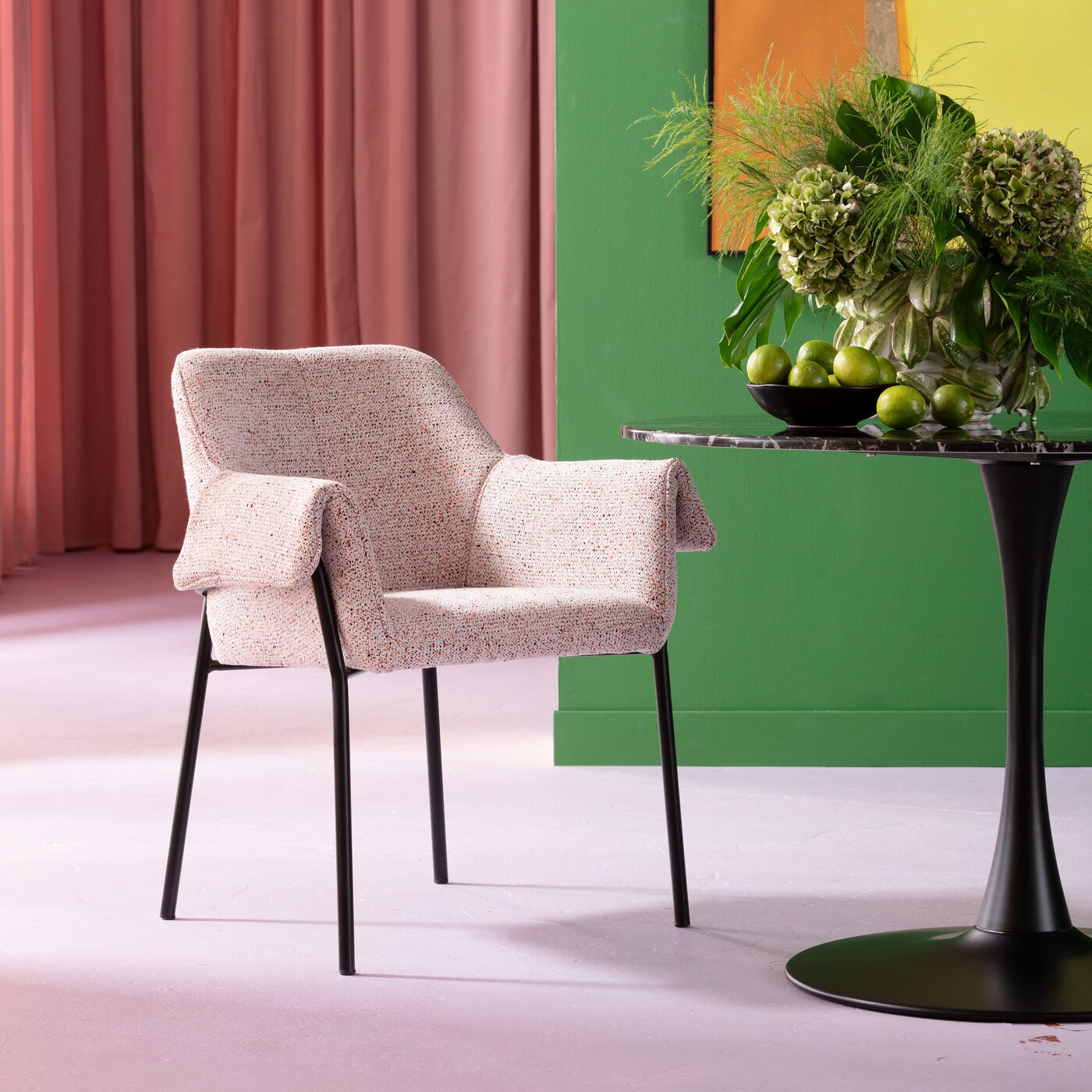 Стул с подлокотниками Bess Light от KARE Design