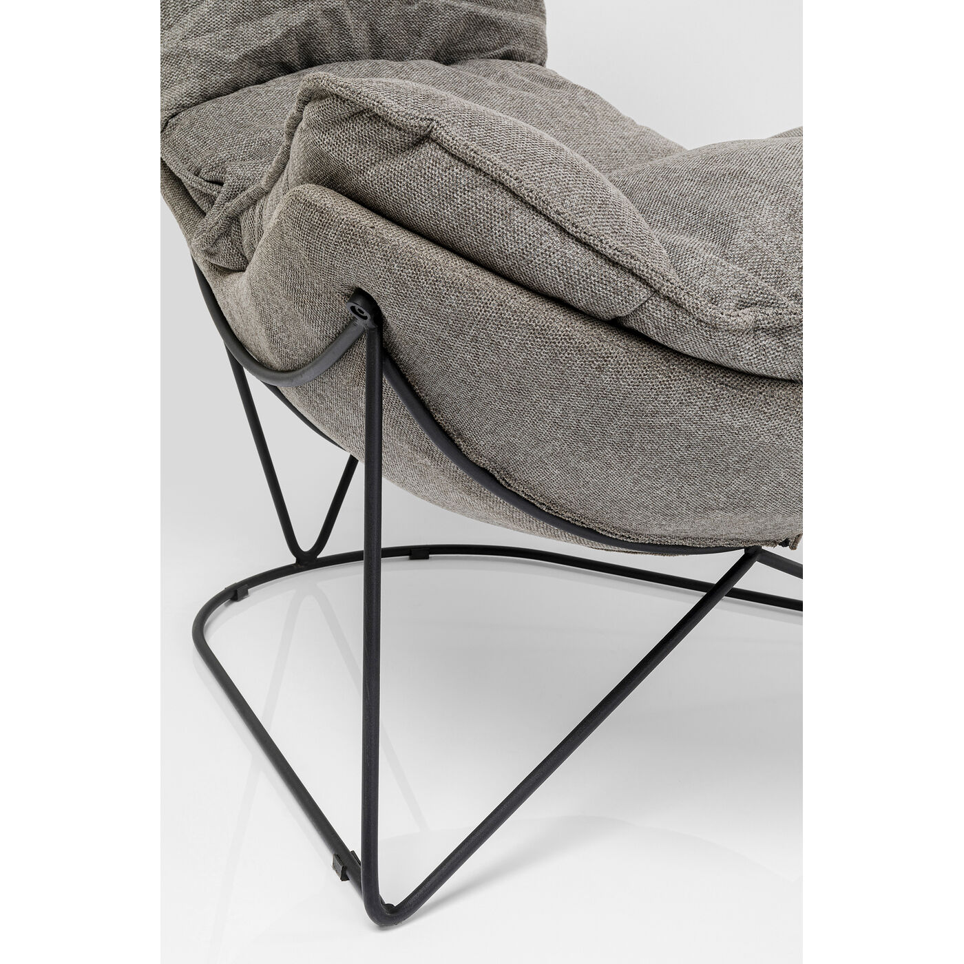 Кресло с подставкой для ног Snuggle Grey (2 шт) от KARE Design