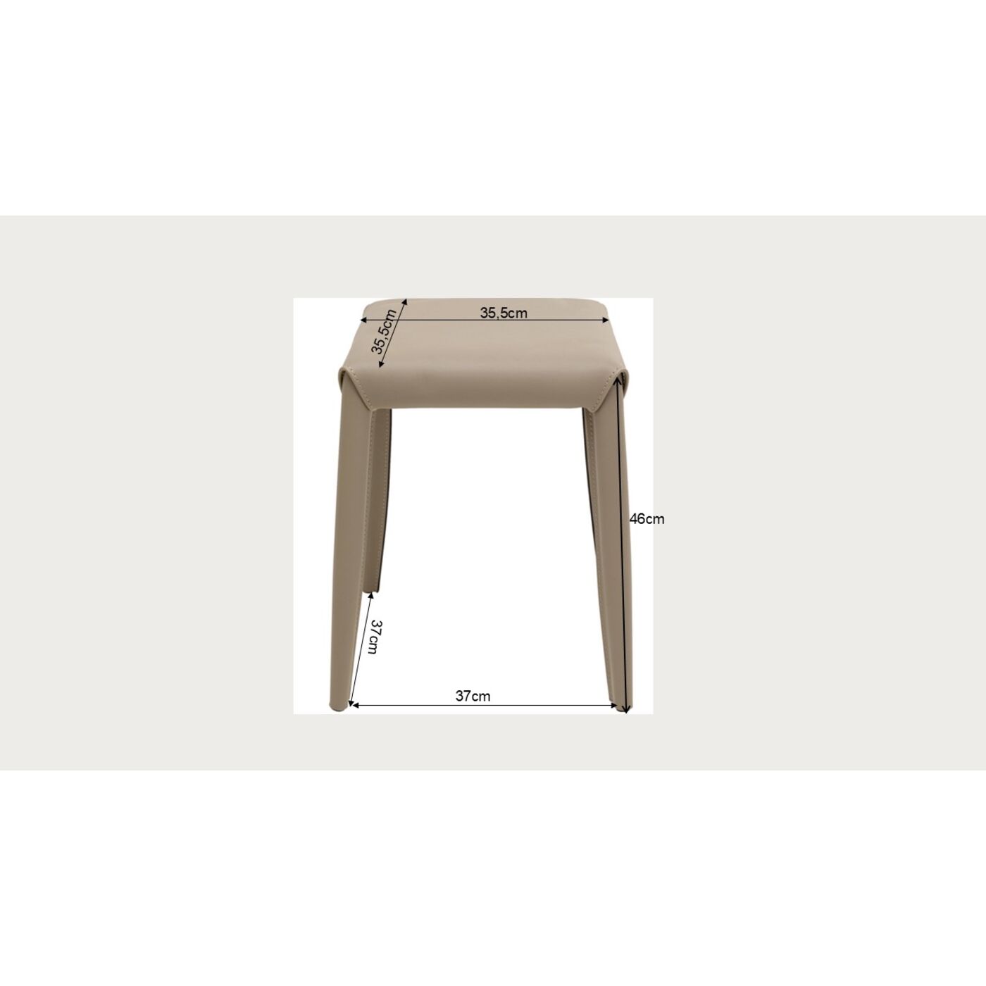 Пуф Monza Brown от KARE Design