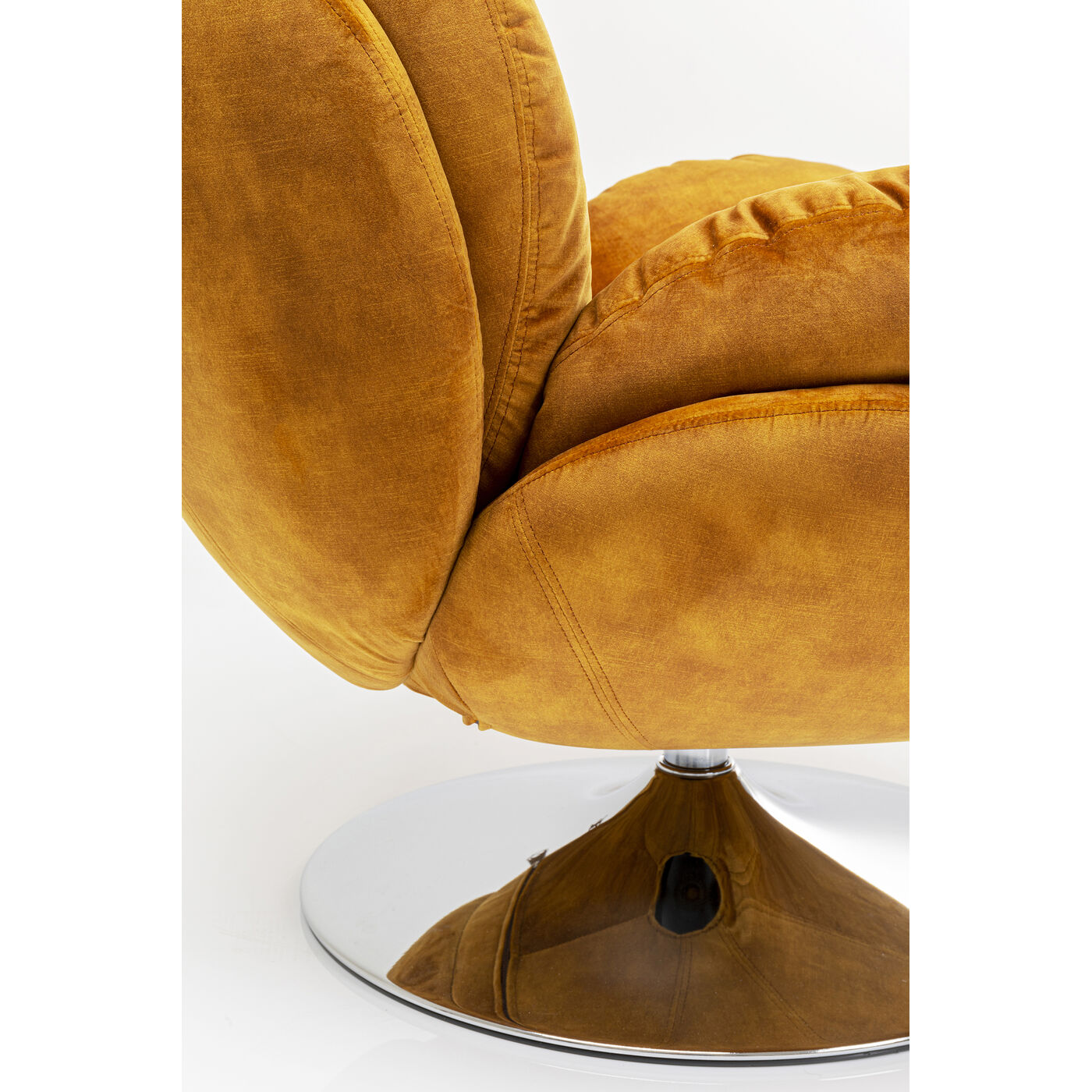 Кресло вращающееся с подлокотниками Cosy Amber от KARE Design