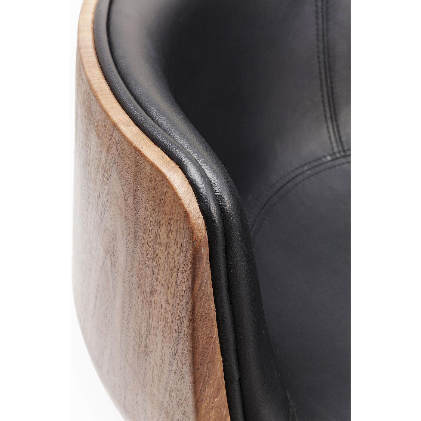 Кресло вращающееся Club Walnut от KARE Design