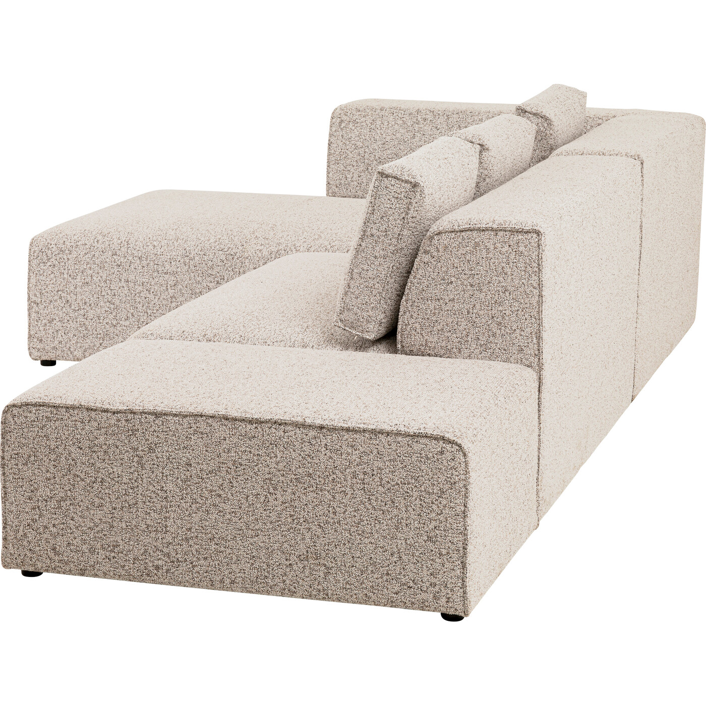 Диван левосторонний угловой Infinity Ottomane machiato Left от KARE Design