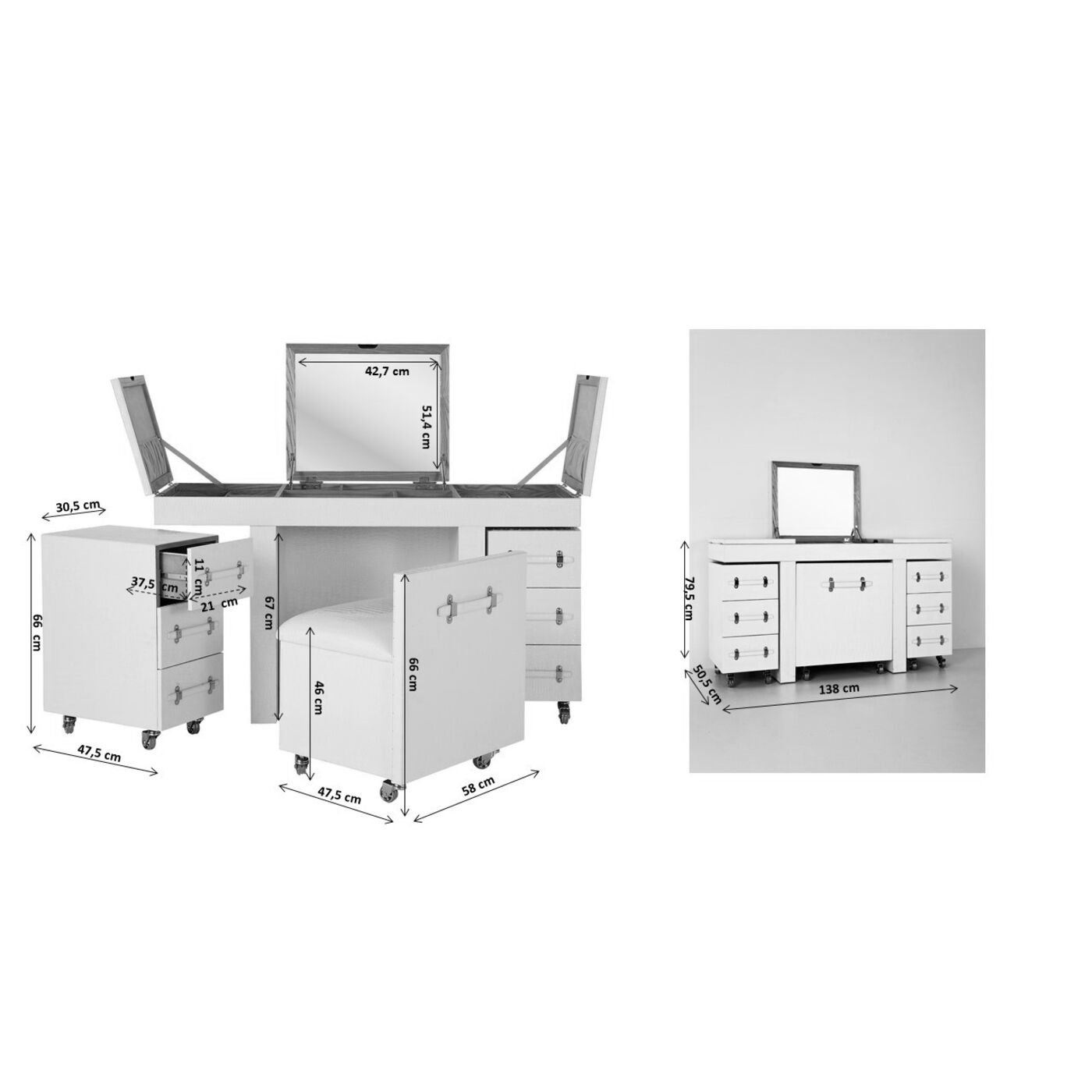 Комплект Globetrotter White от KARE Design
