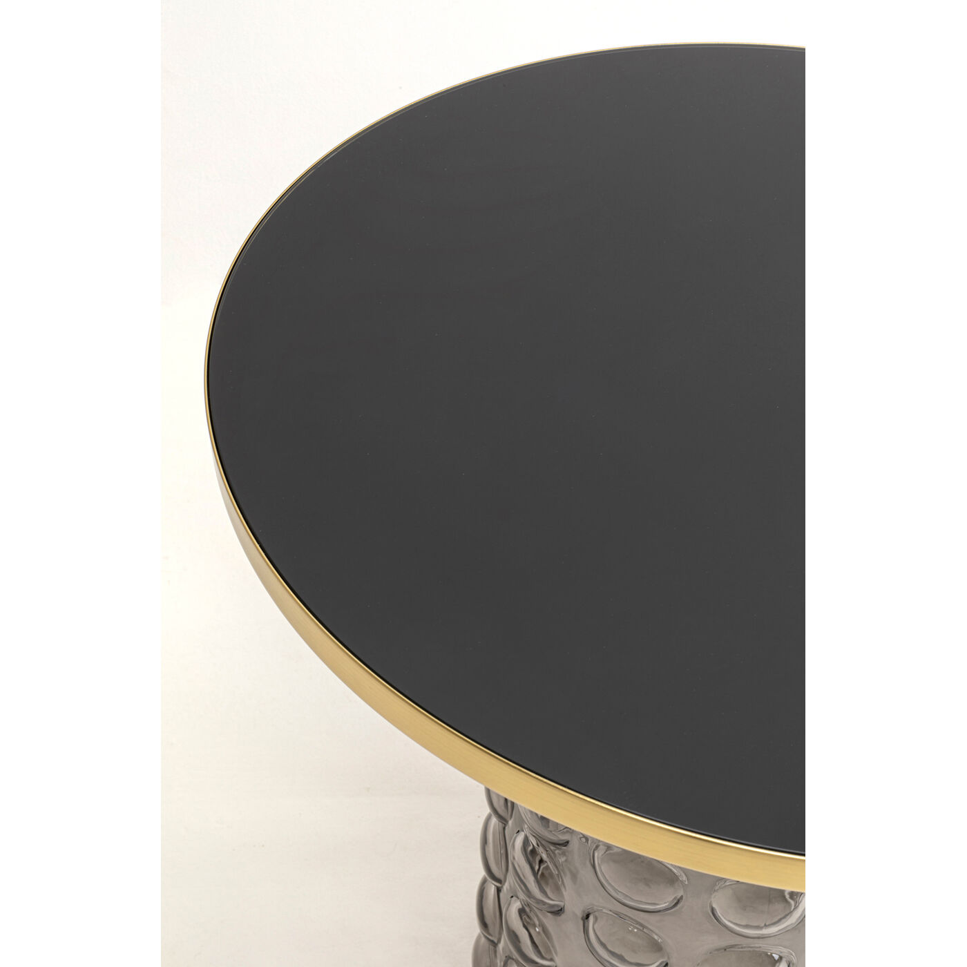 Стол приставной Lola Smoke Ø50cm от KARE Design