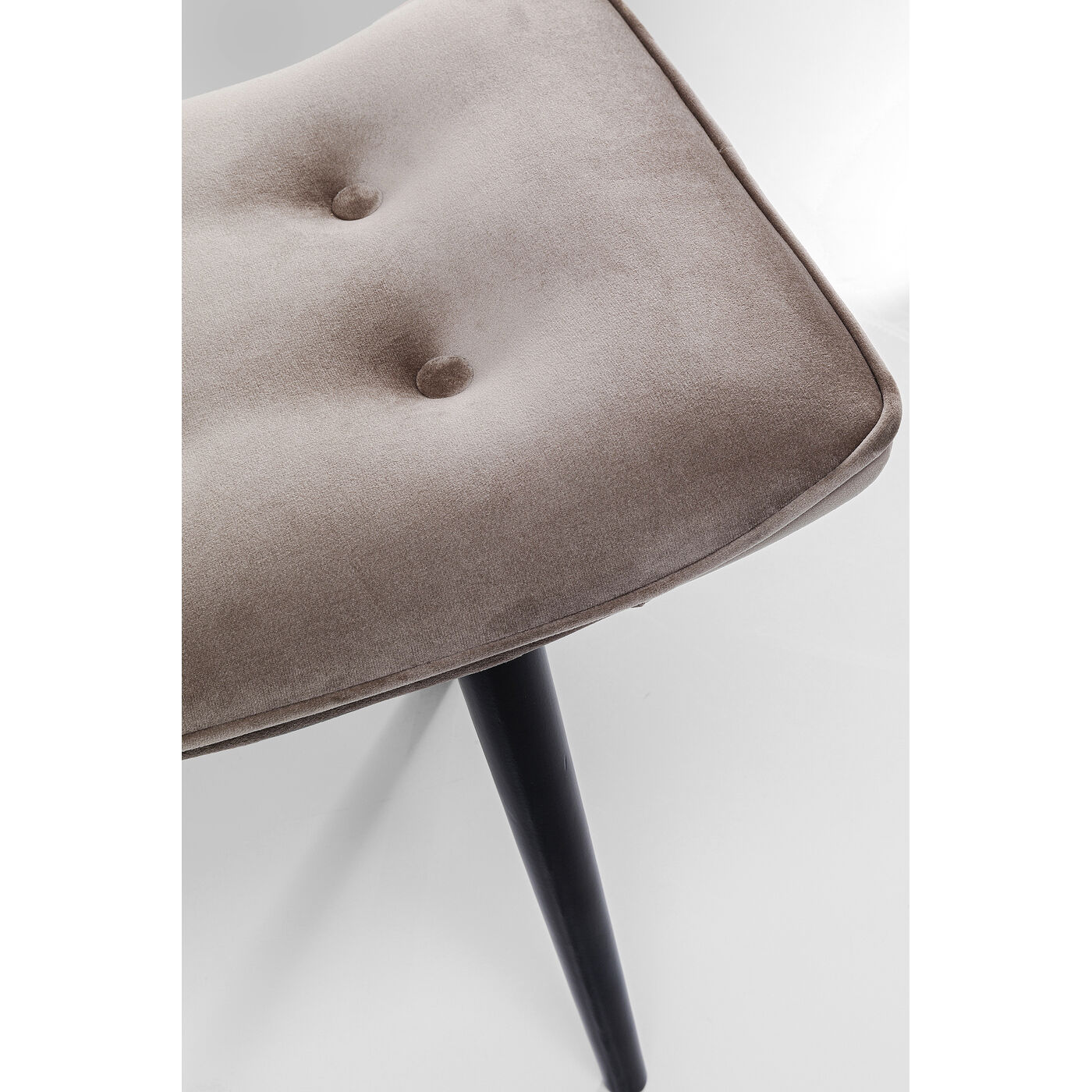 Табурет Vicky Velvet Grey от KARE Design