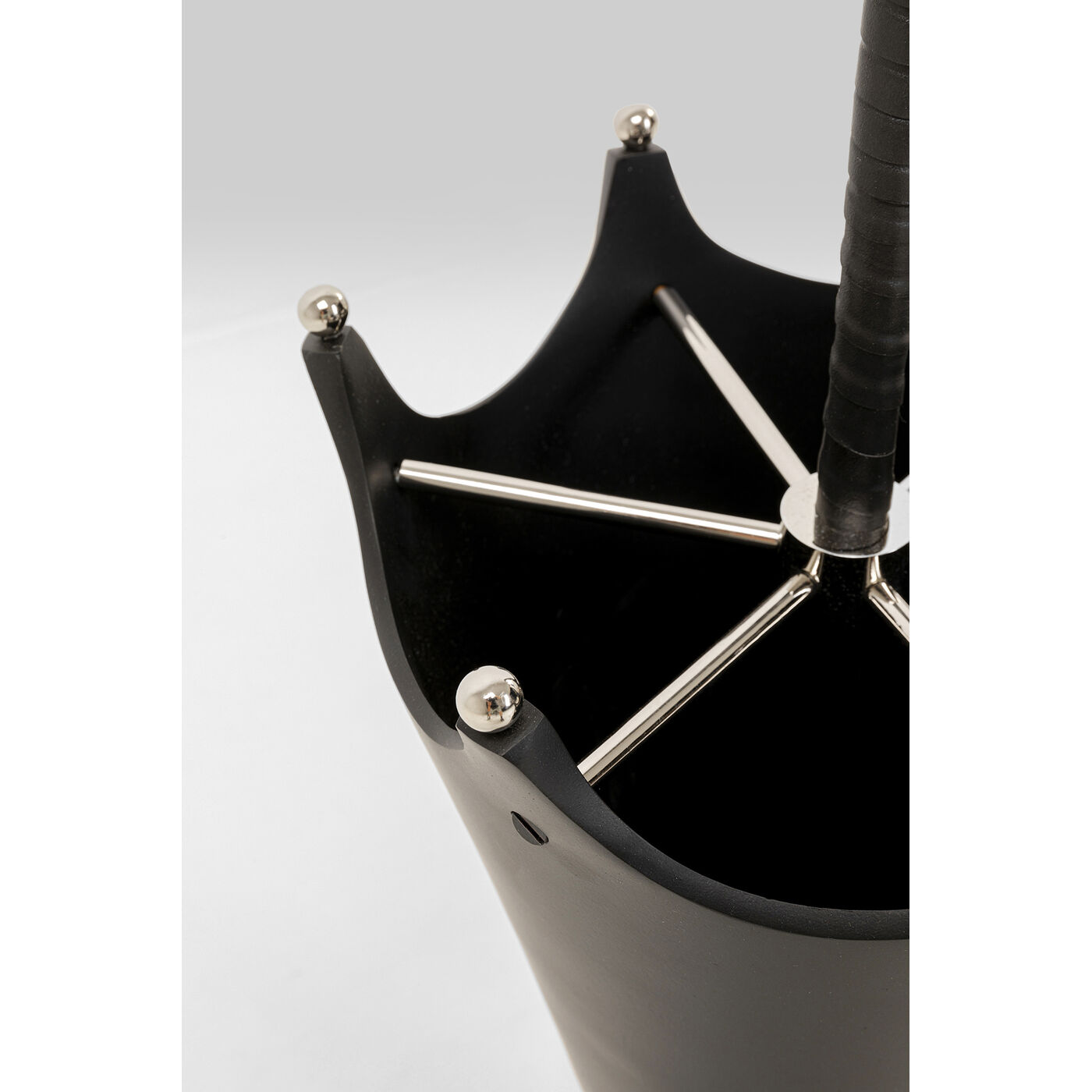 Стойка для зонтов Pioggia Black 66cm от KARE Design