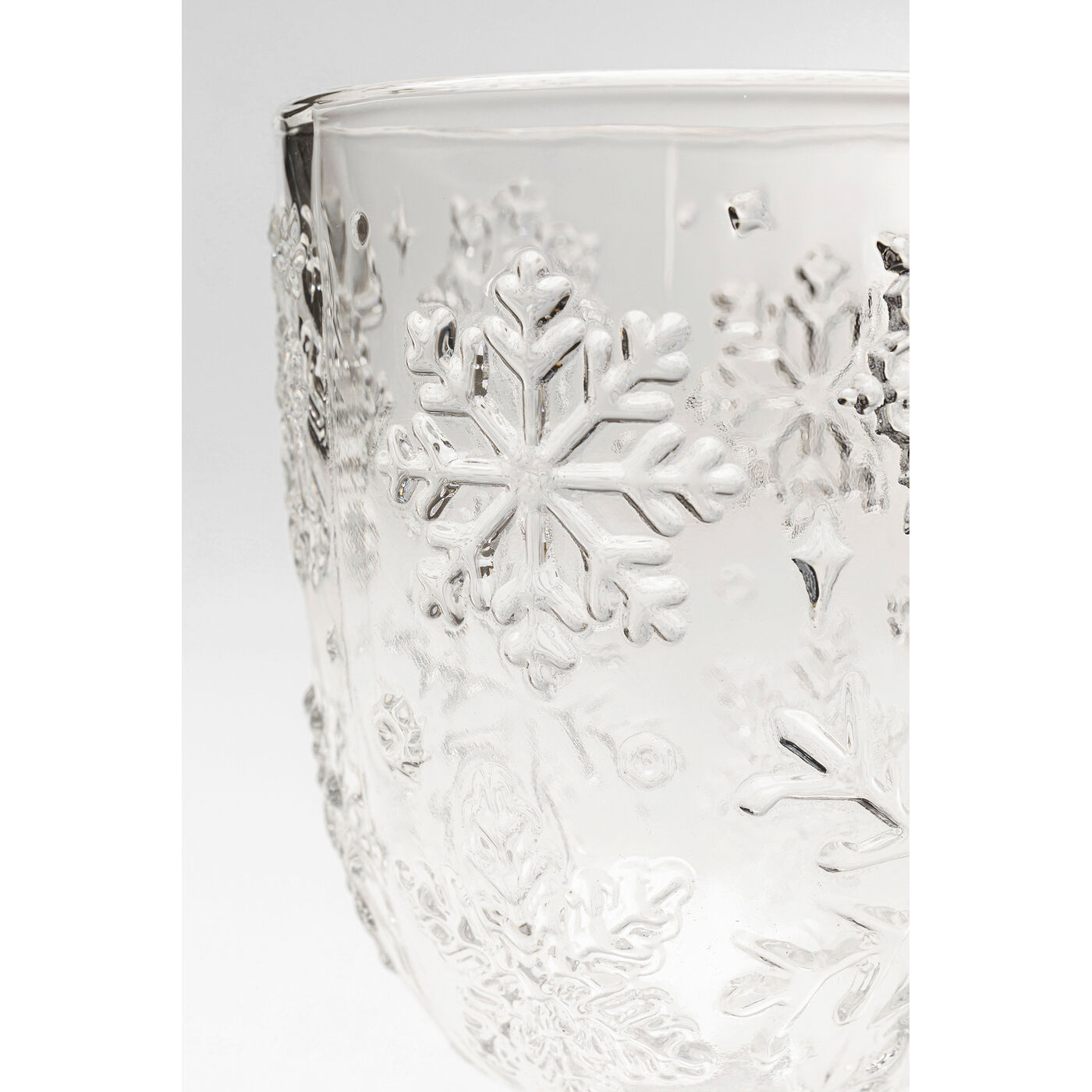 Бокал для вина Ice Flowers «Ледяные цветы», Прозрачный от KARE Design