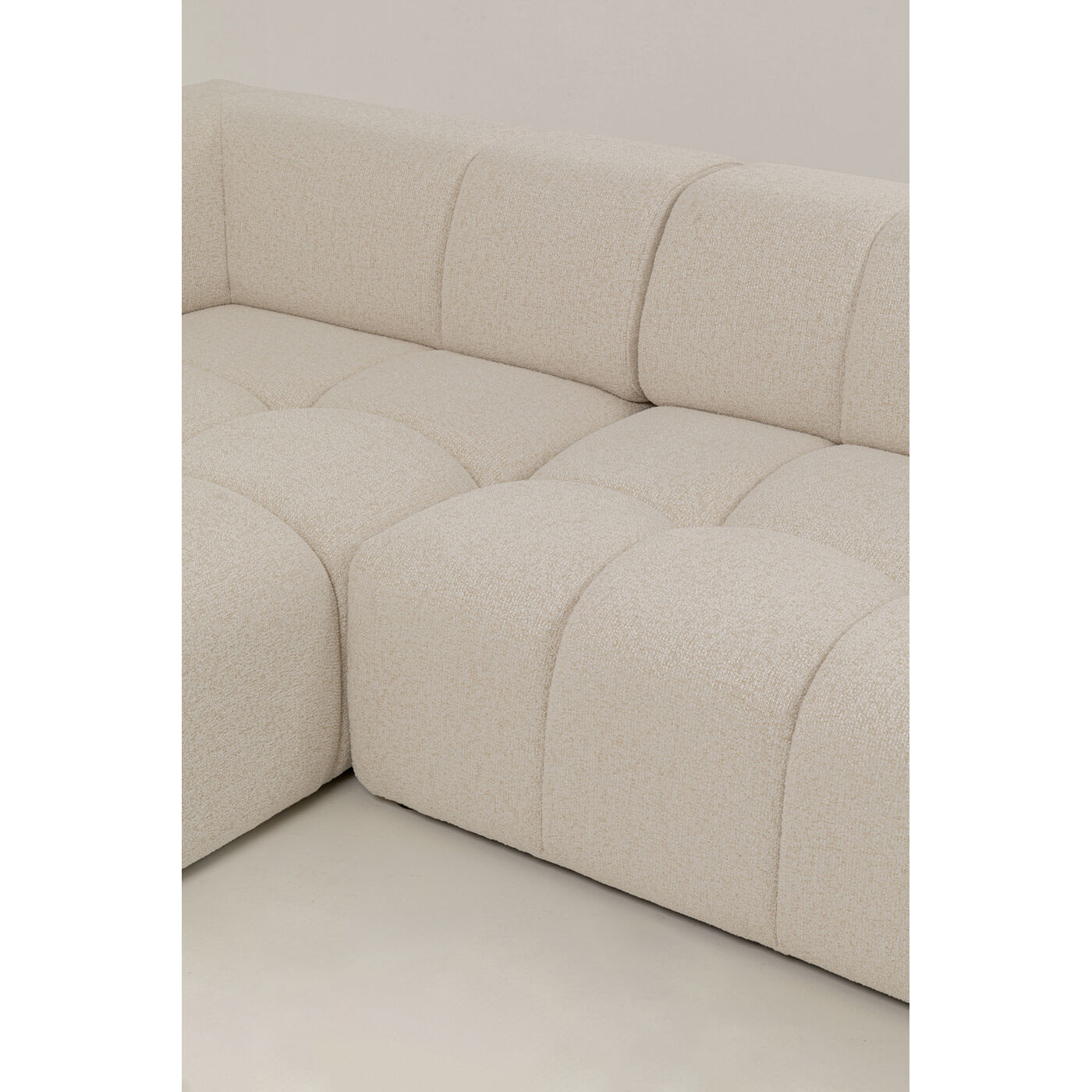 Диван левосторонний угловой Belami Cream Left 265cm от KARE Design
