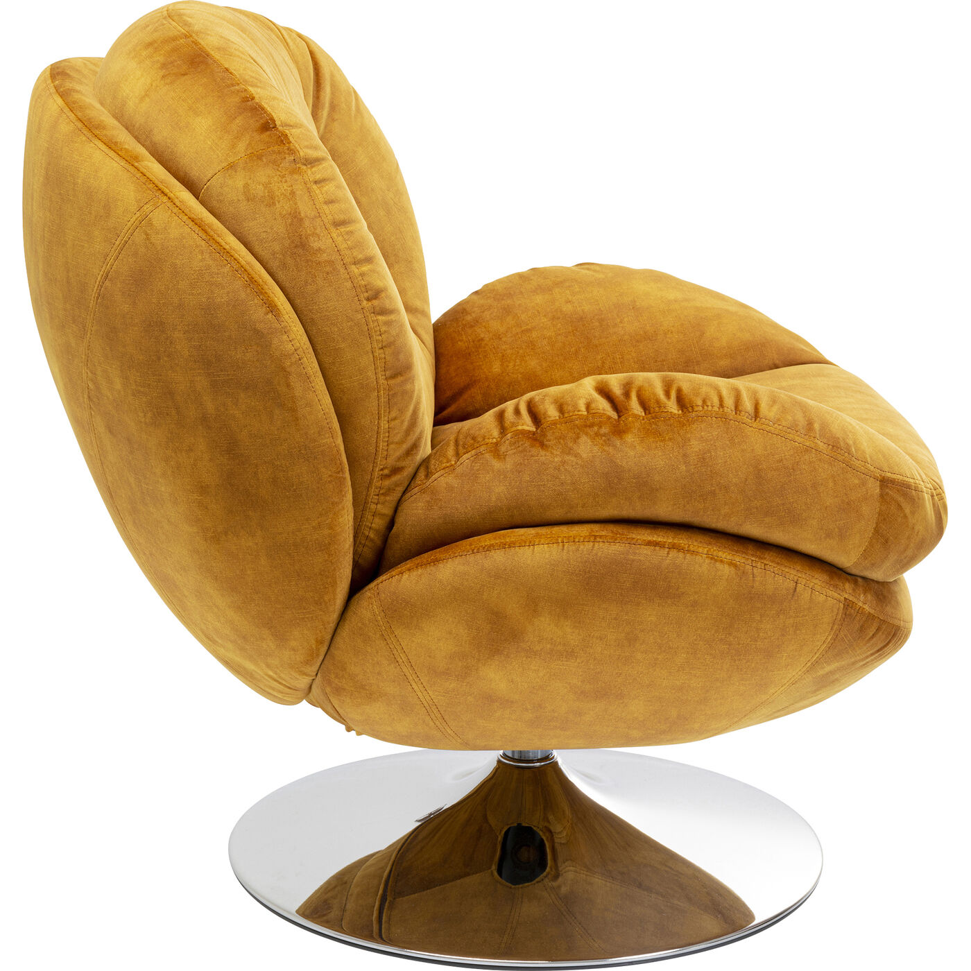 Кресло вращающееся с подлокотниками Cosy Amber от KARE Design