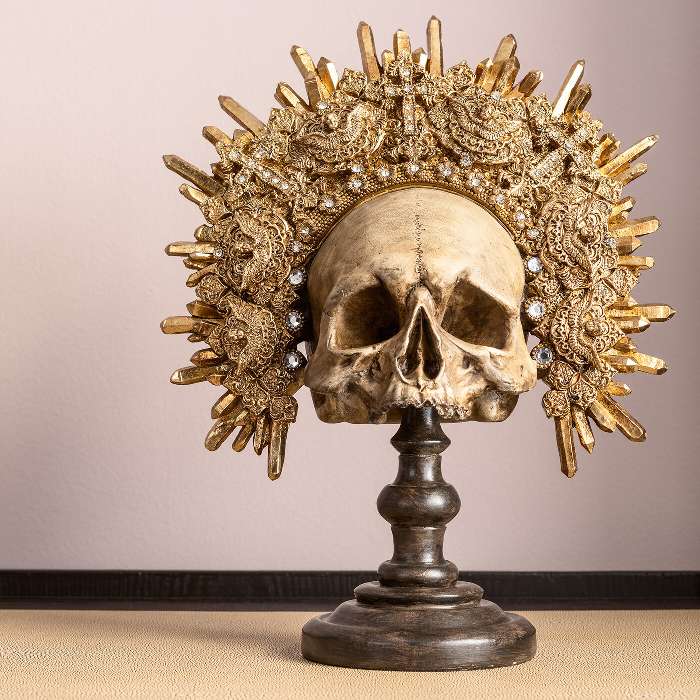 Объект декоративный King Skull 42см от KARE Design