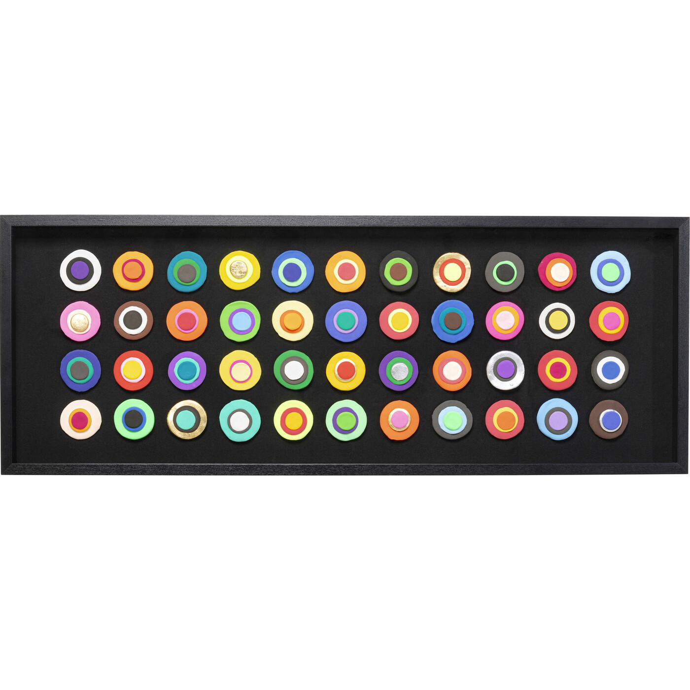 Настенное панно Swab Colore «Мазки» 160x60 см от KARE Design