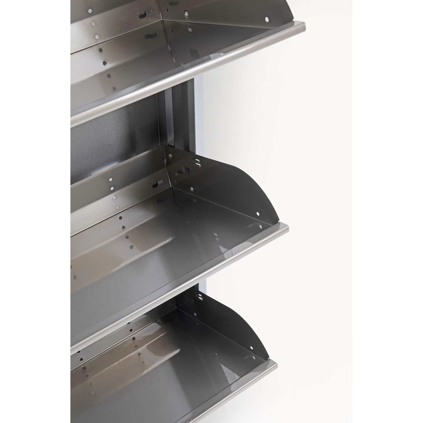 Полка для обуви Caruso 5 Silver brushed (MO) от KARE Design
