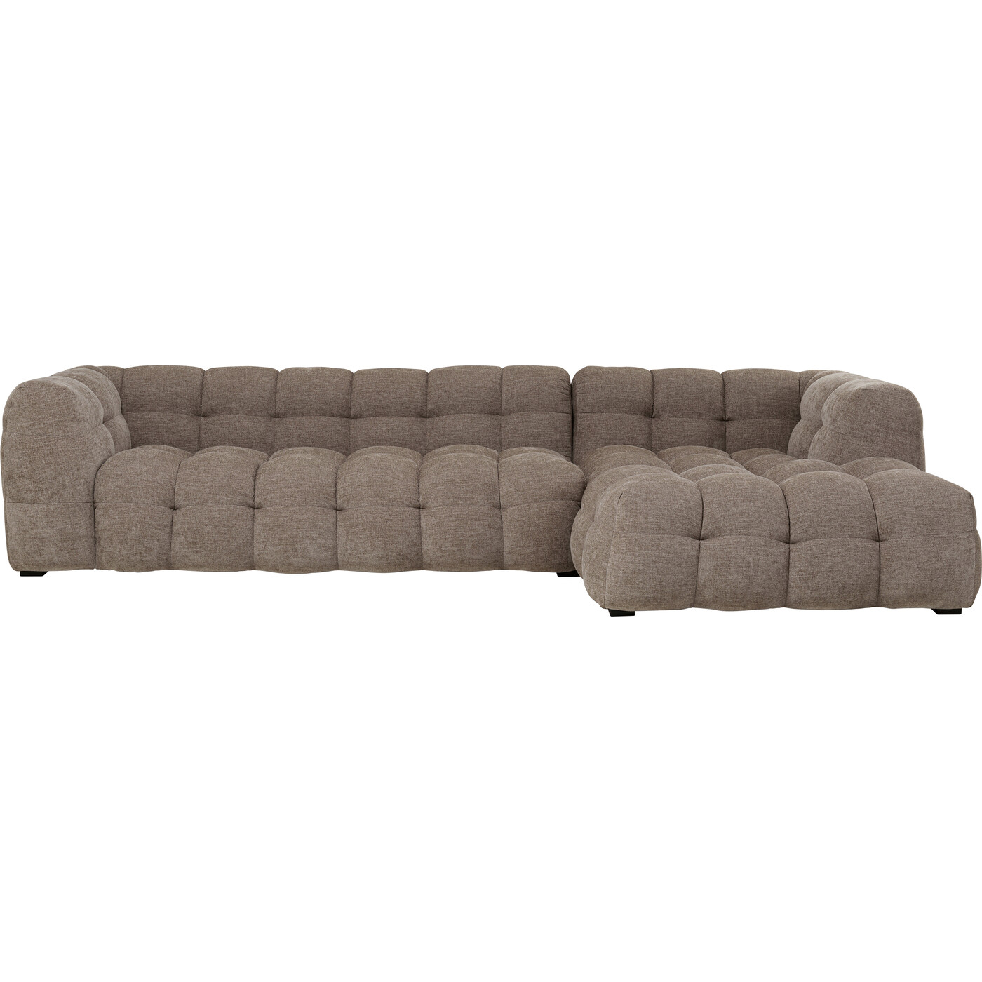 Диван угловой правосторонний Salamanca Light Brown Right 320cm от KARE Design