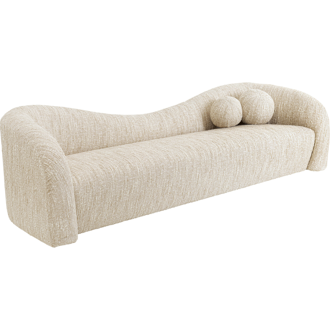 Диван 3-х местный Livia Melange Cream 261cm от KARE Design