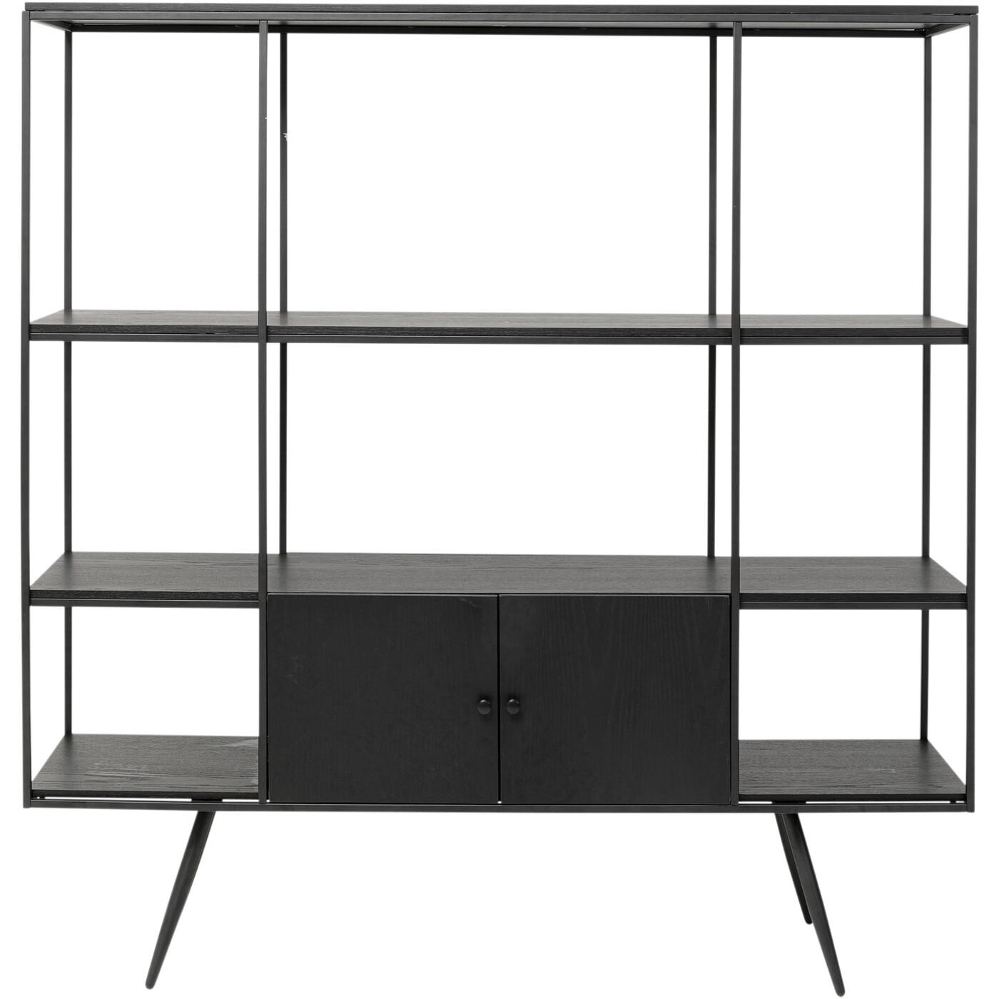 Стеллаж Cosy Sixties Black 180x183 см от KARE Design