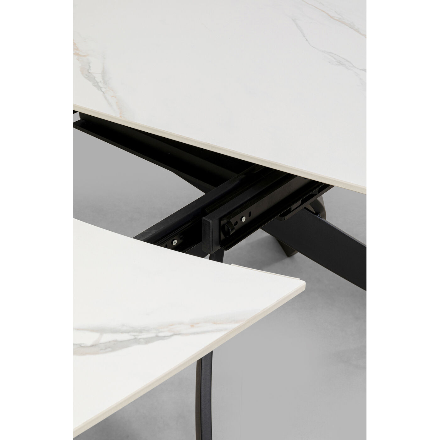 Стол раздвижной Twist Onyx 120(30+30)x90 см от KARE Design