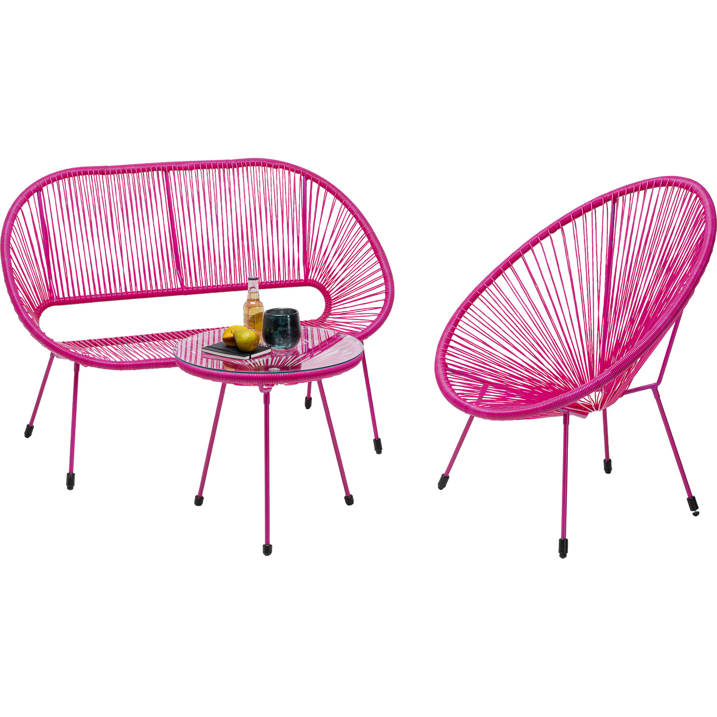 Кресло Acapulco Mono Pink от KARE Design