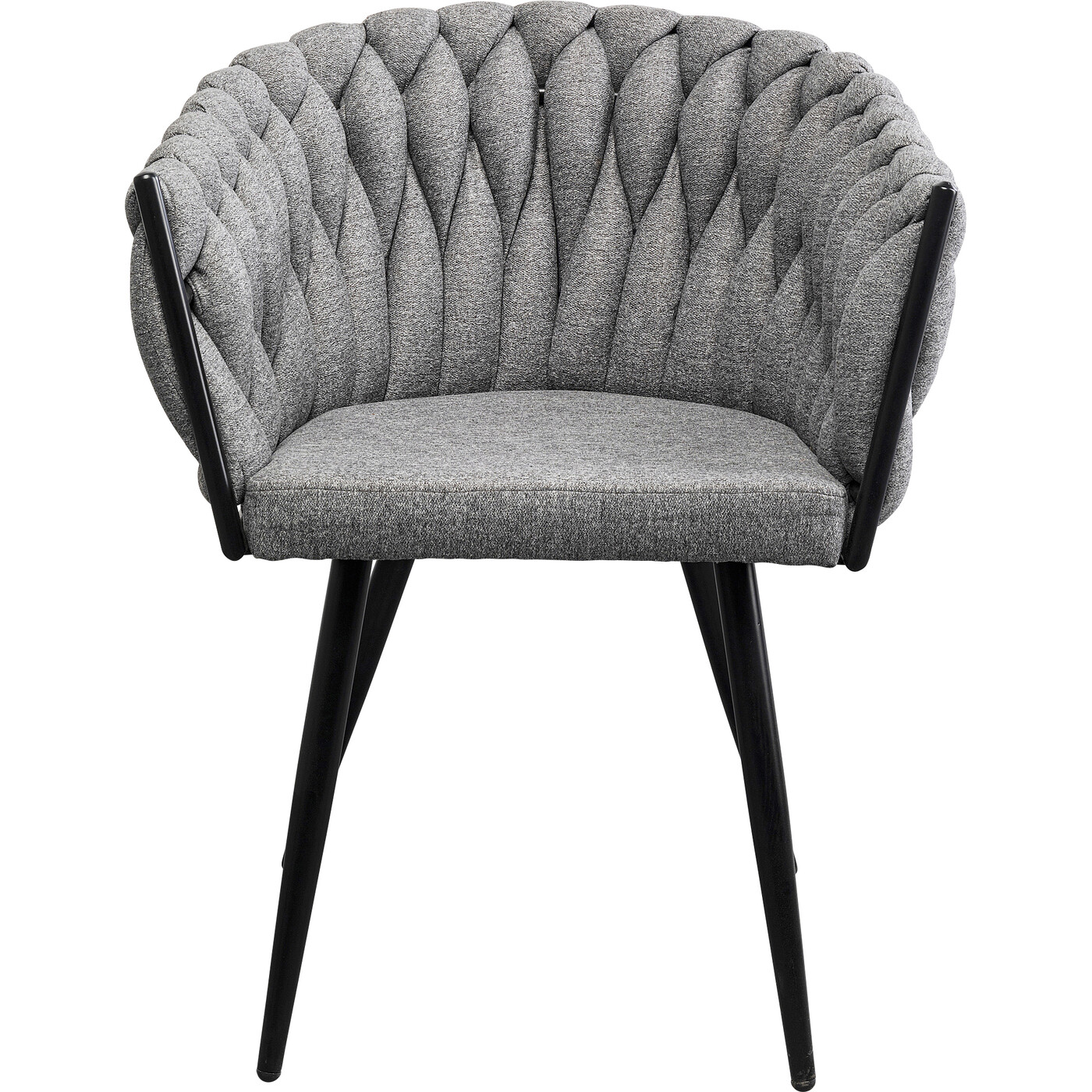 Стул с подлоктниками Dean Grey от KARE Design