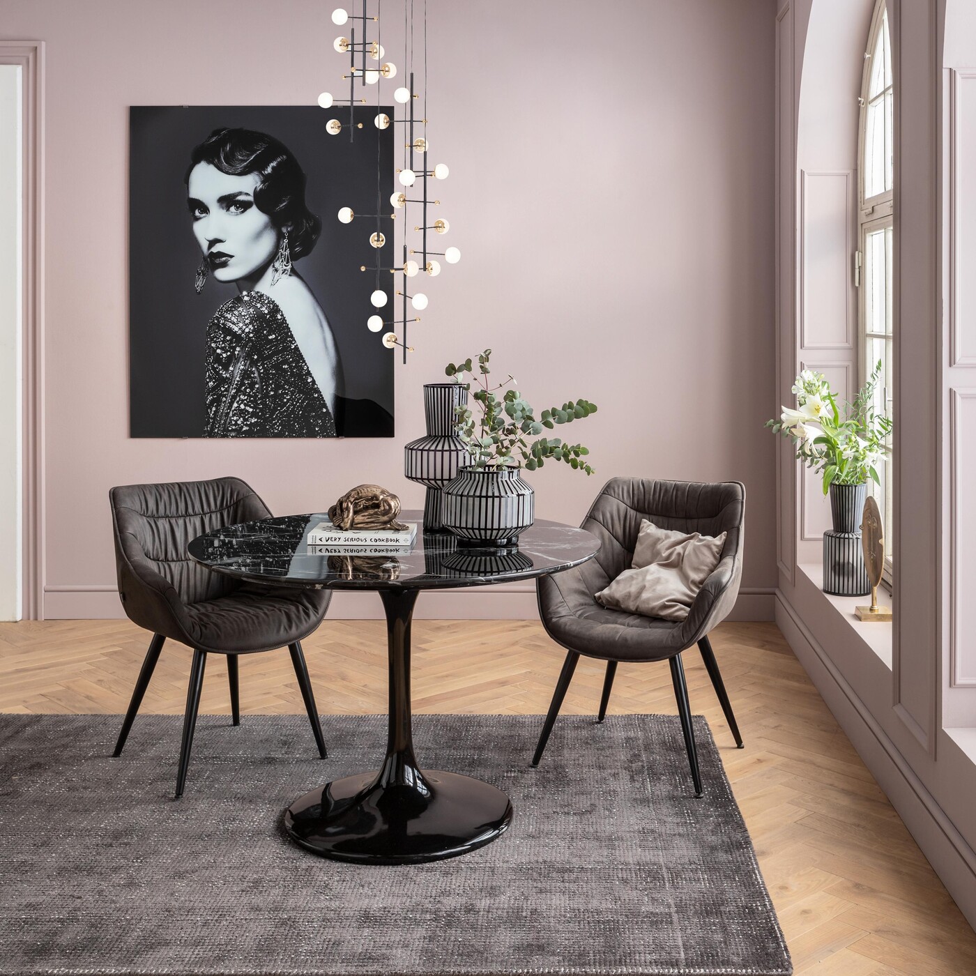 Стул с подлокотниками Thelma (2/Set) от KARE Design