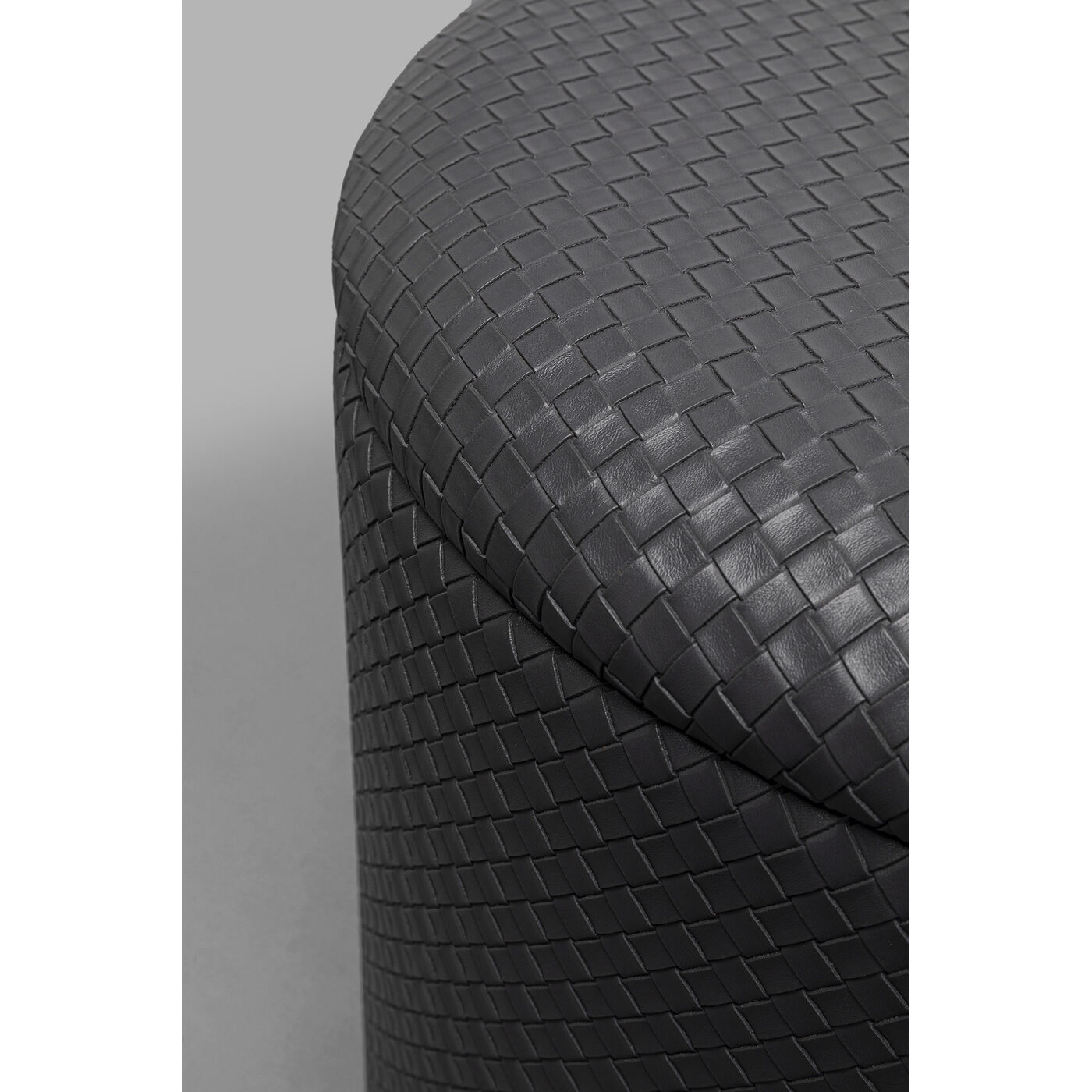 Пуф Venezia Storage Black Ø40 см от KARE Design