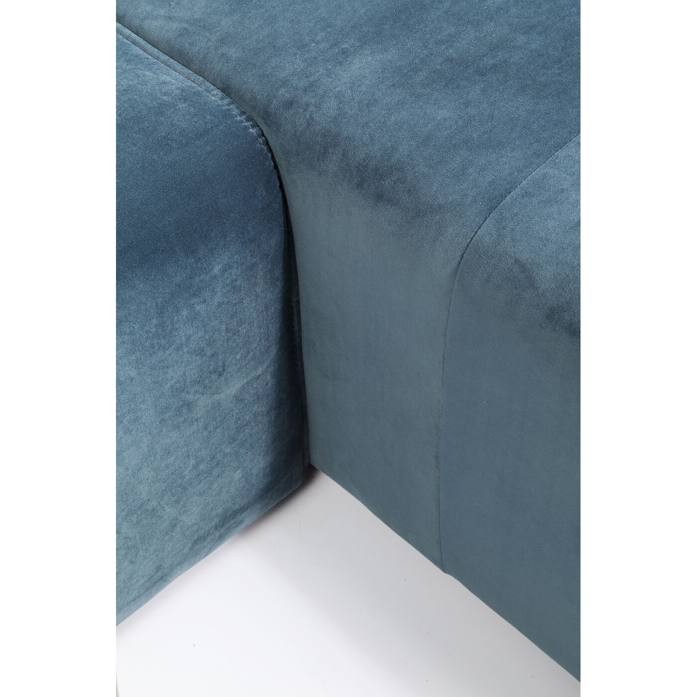 Диван угловой правосторонний Infinity Velvet Ocean Right от KARE Design