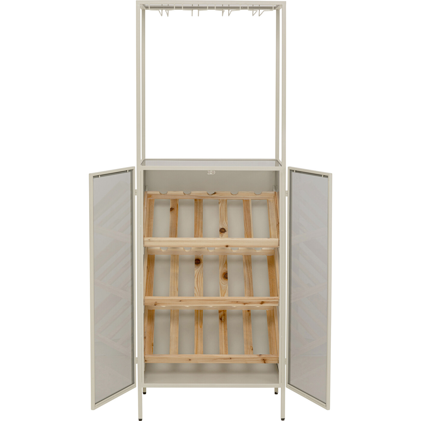 Винная полка Lisboa Bar White 60x170cm от KARE Design