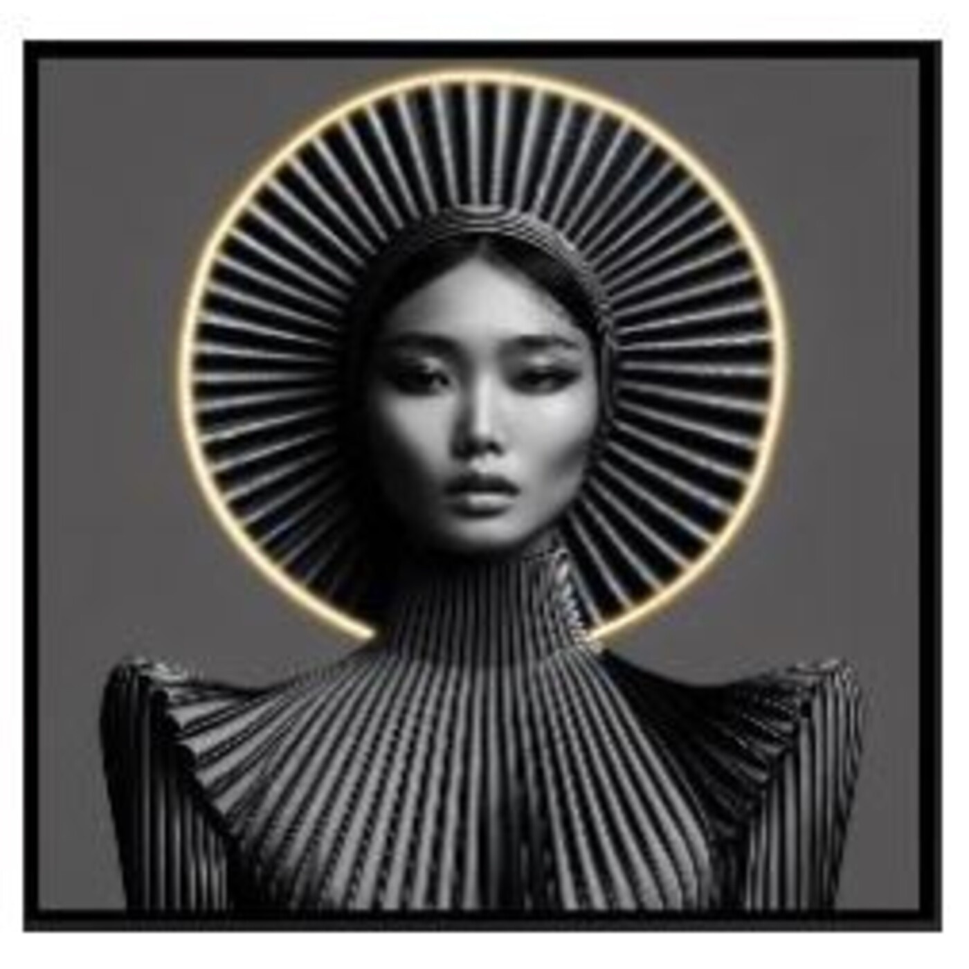 Картина Muse Geometry LED «Геометрия» 100x100 см от KARE Design