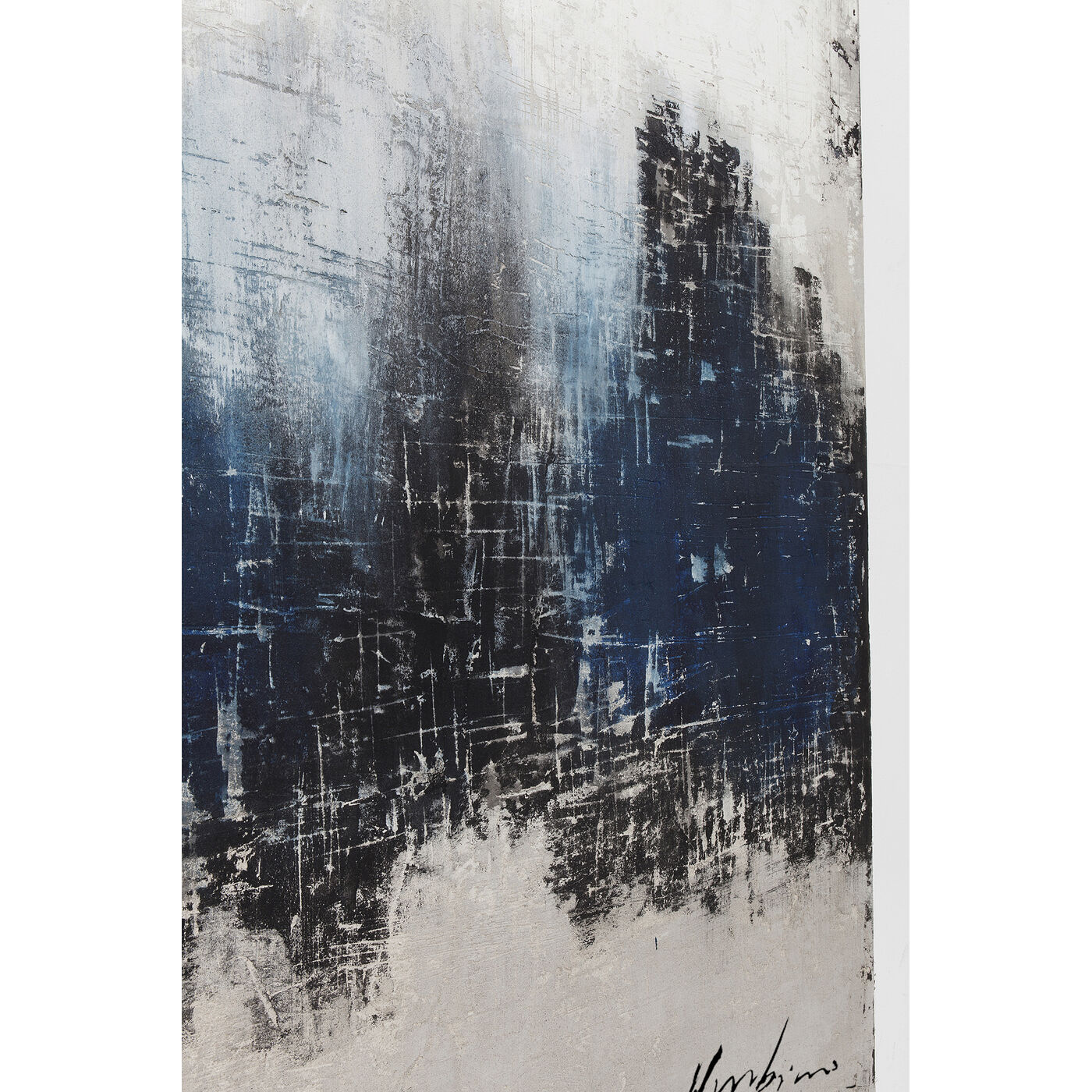 Картина Abstract Into The Sea «Морская абстракция» 210x120 см от KARE Design