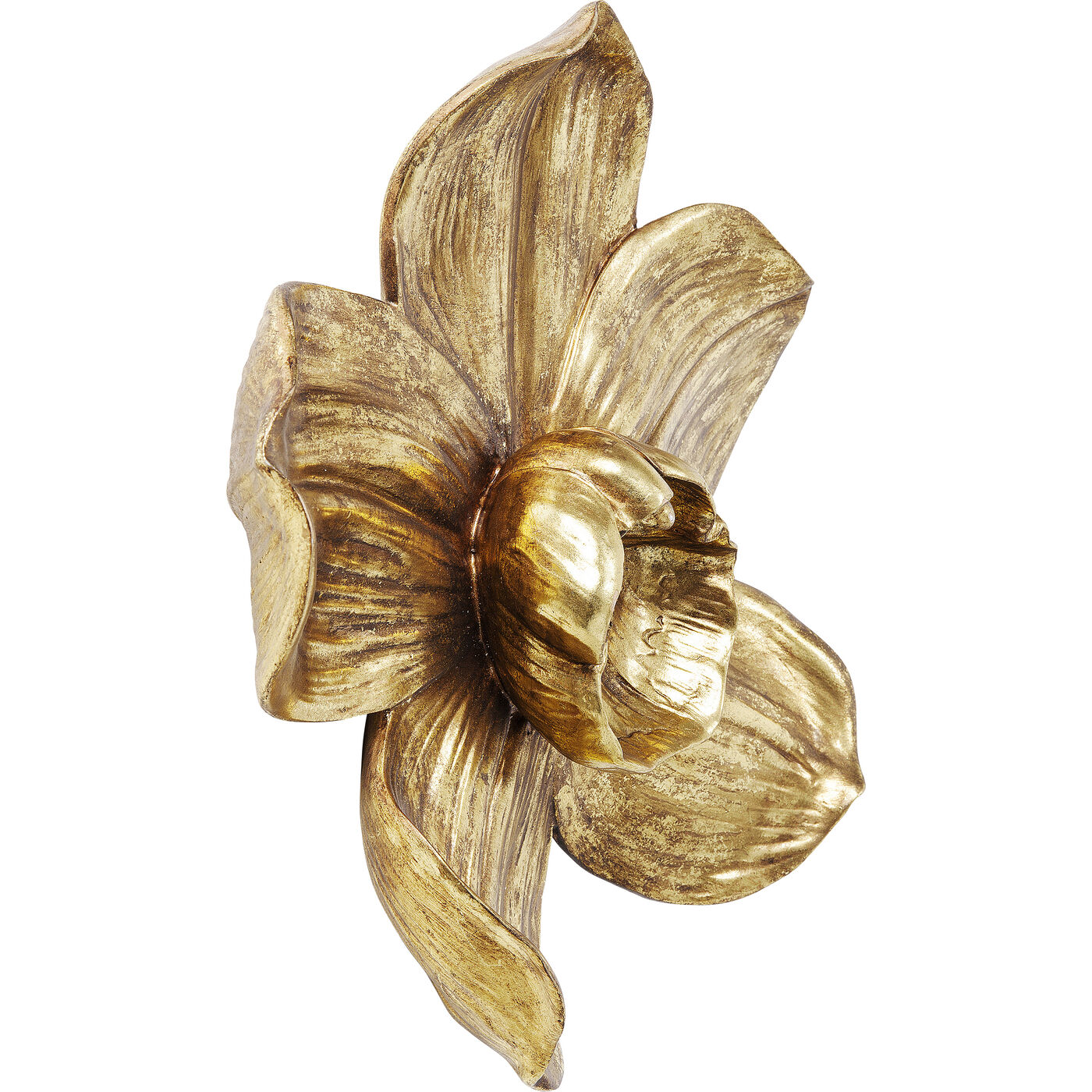 Украшение настенное Orchid «Орхидея» 44 см, Золотой от KARE Design