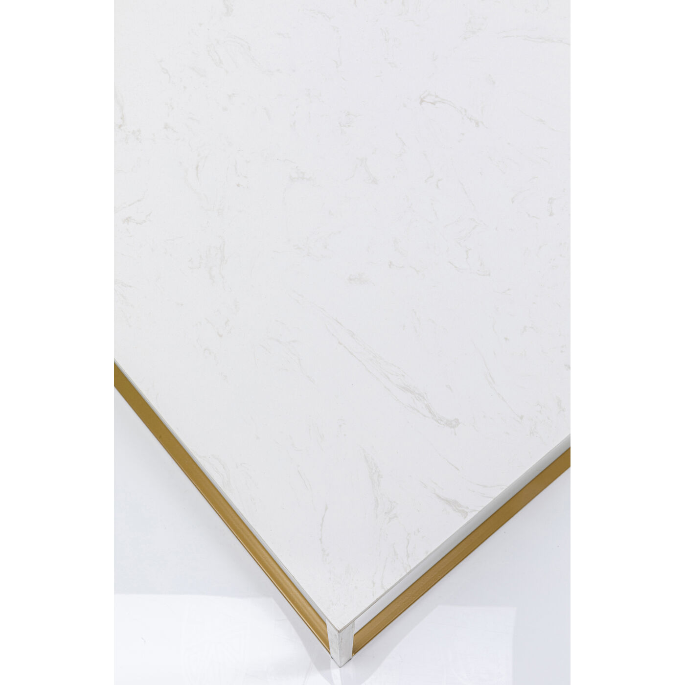 Стол приставной Key West Marble Gold 40x40 см от KARE Design