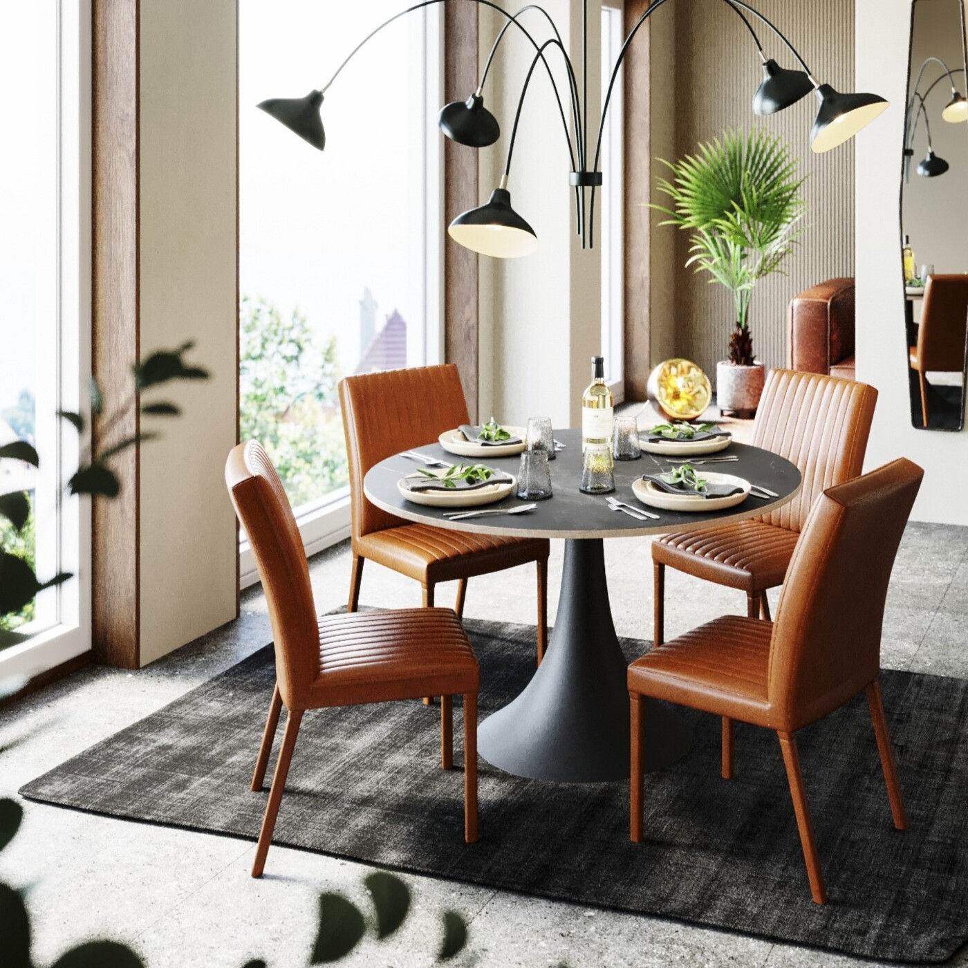 Стул Freddy Brown от KARE Design