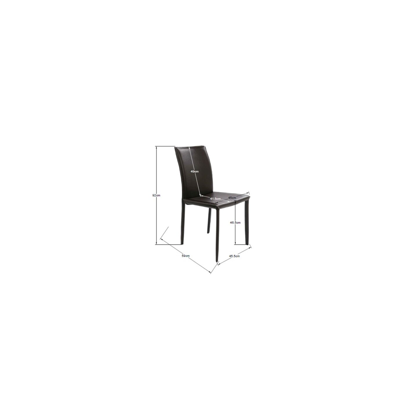 Стул Milano Brown от KARE Design