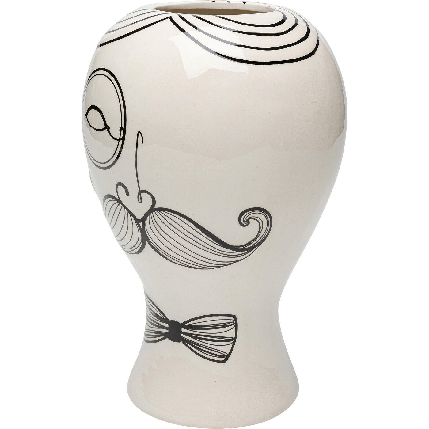 Ваза Drawn Men «Нарисованные мужчины» 30 см от KARE Design