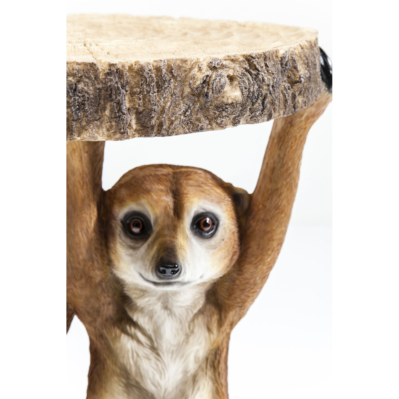 Стол приставной Animal Meerkat Sisters "Сурикаты" Ø33 см от KARE Design