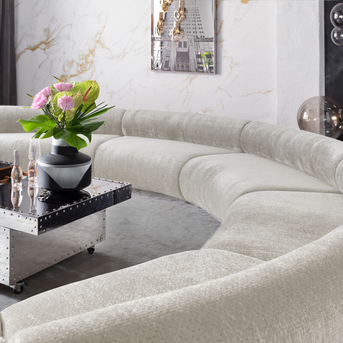Элемент дивана Ciao Cream 145cm от KARE Design