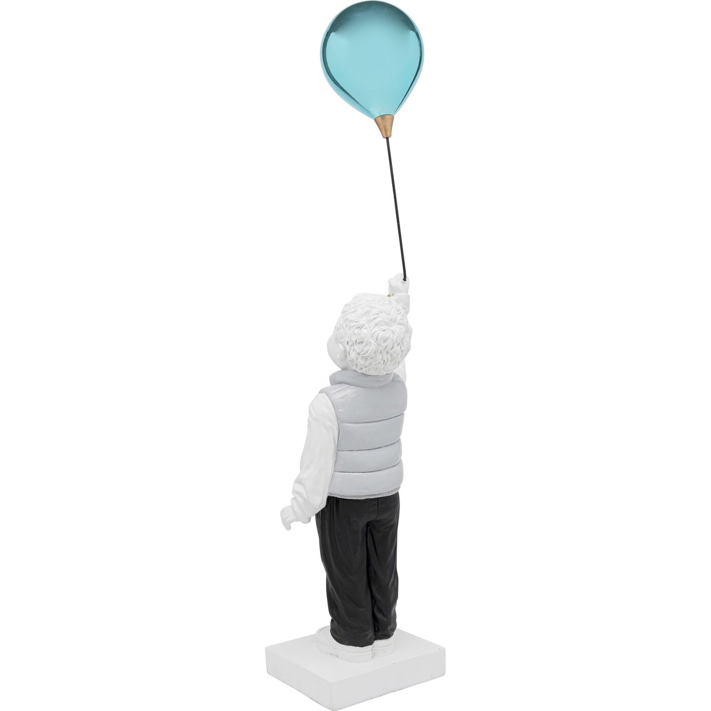 Фигура декоративная Balloon Boy «Мальчик с воздушными шарами» 96 см от KARE Design