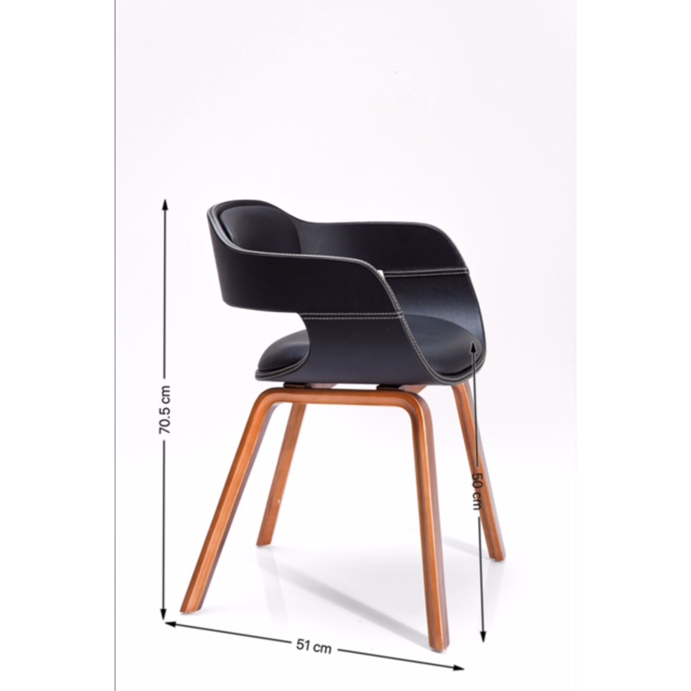 Кресло Costa Walnut от KARE Design