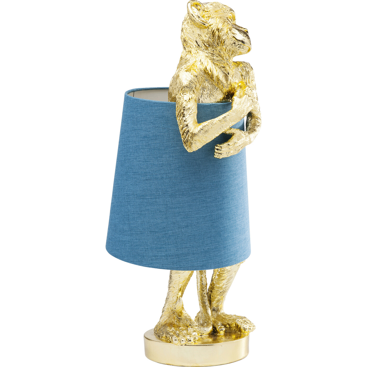 Светильник настольный Animal Monkey Gold Blue от KARE Design